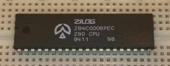 Z80 on a breadboard